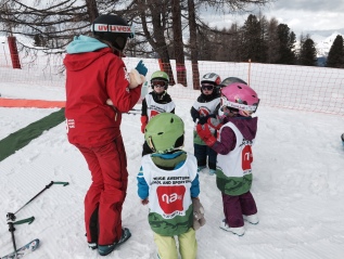Ski-ing with little ones…